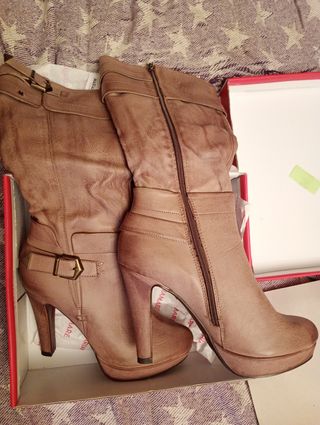 Botas mujer marrón NUEVAS
