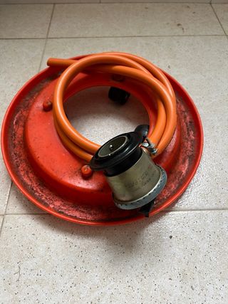 Manguera gas butano y carrito