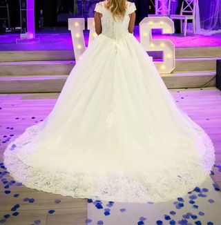 Vestido novia blanco