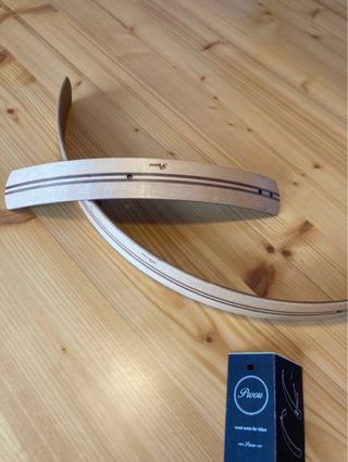 Guardabarros Brompton: madera