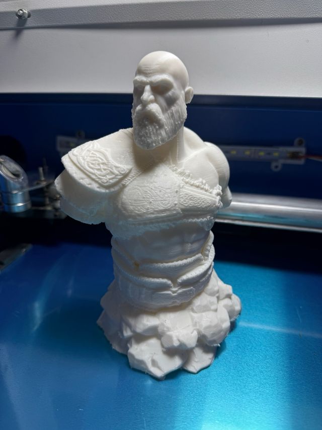 Busto Kratos God of War