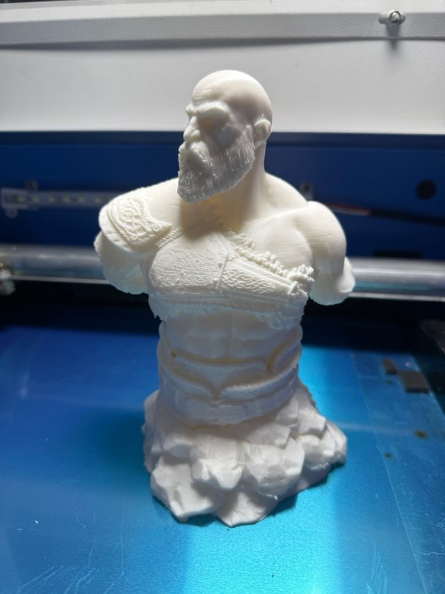 Busto Kratos God of War