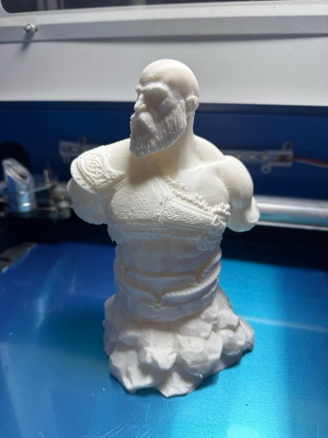 Busto Kratos God of War