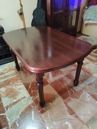 Mesa comedor 4 sillas madera