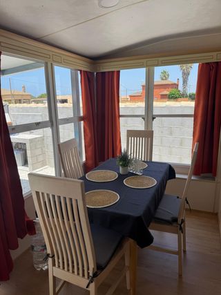 Alquiler casa móvil con jardín