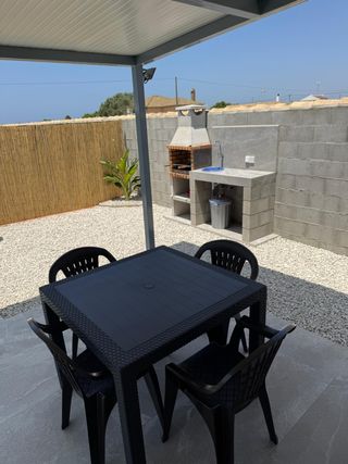 Alquiler casa móvil con jardín