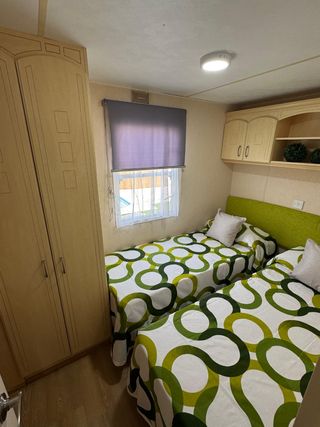 Alquiler casa móvil con jardín