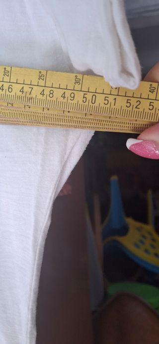 Maglia bianca stampa donna marca oltre