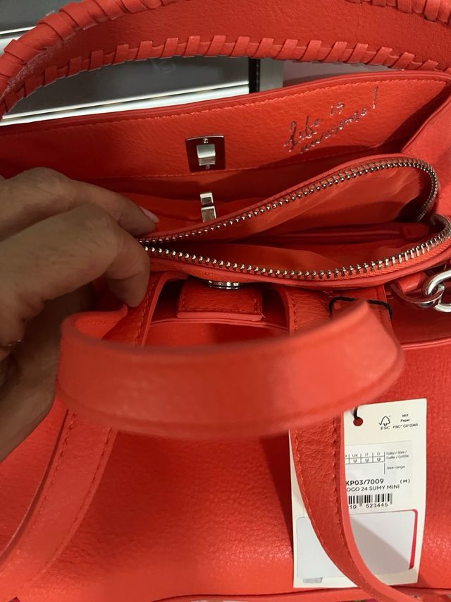 Mochila Desigual naranja