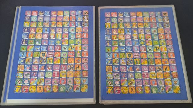 2 Álbumes Pokémon Staks Johto League vacios