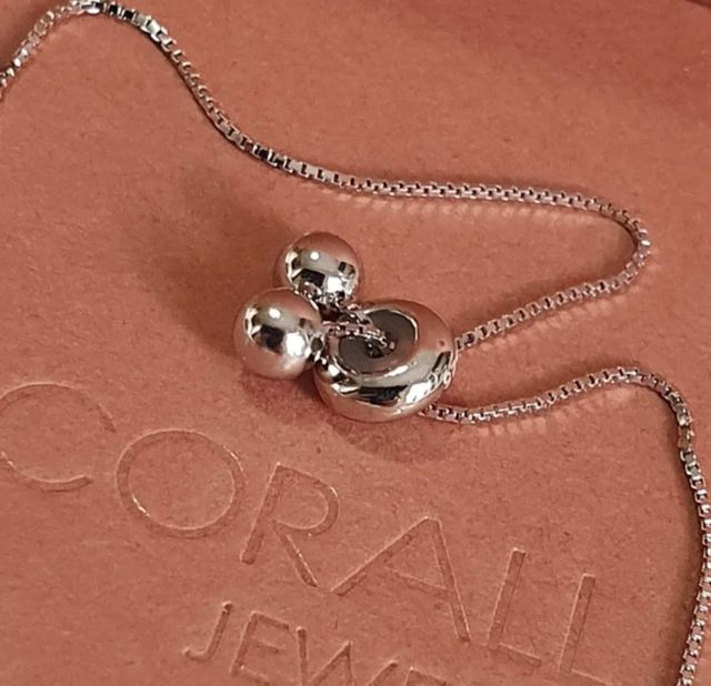 Pulsera Moissanita ORO BLANCO. REGALO NAVIDAD.