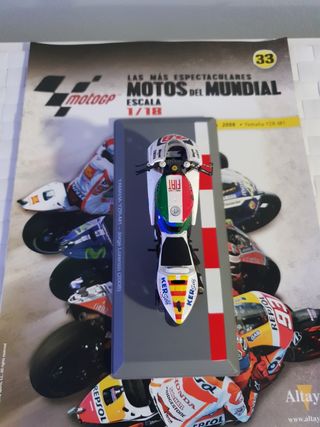 MotoGP Fasciculo 33 + YZR-M1 2008 - Jorge Lorenzo