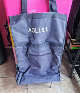Bolsa de compra AOLI.S.L. con ruedas
