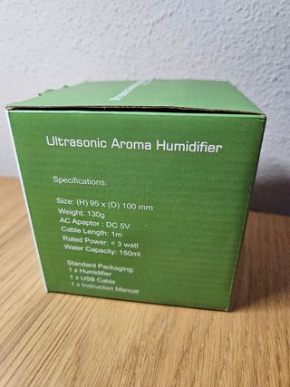 Humificador ultrasónico aroma