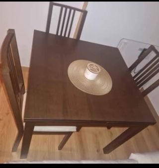 Mesa comedor + 4 sillas