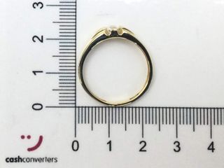 anillo oro 18k con piedra con diamante de laboratorio t. 20 (19,1 mm)