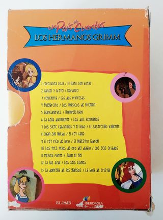 Cuentos Grimm DVD infantiles
