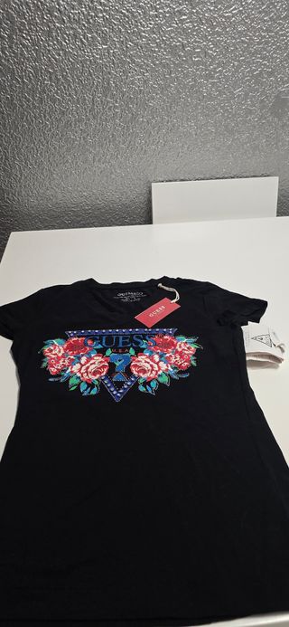 Camiseta Guess negra talla S