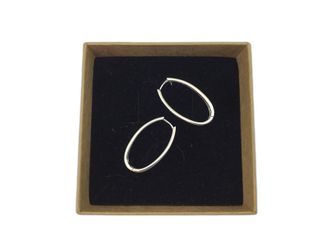 argollas plata 925mm