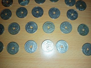 51 Monedas Antiguas España 1949,1963 y 1965.