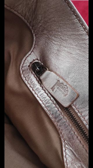 Tod's - Borsa a spalla vintage oro