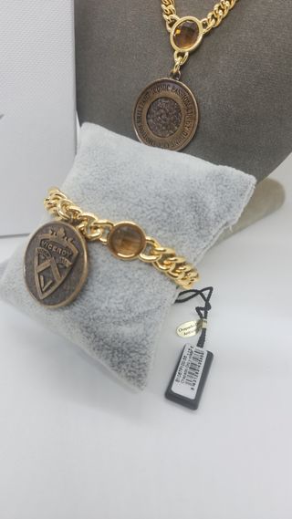 Conjunto Viceroy | Collar y Pulsera Chapado Oro 18