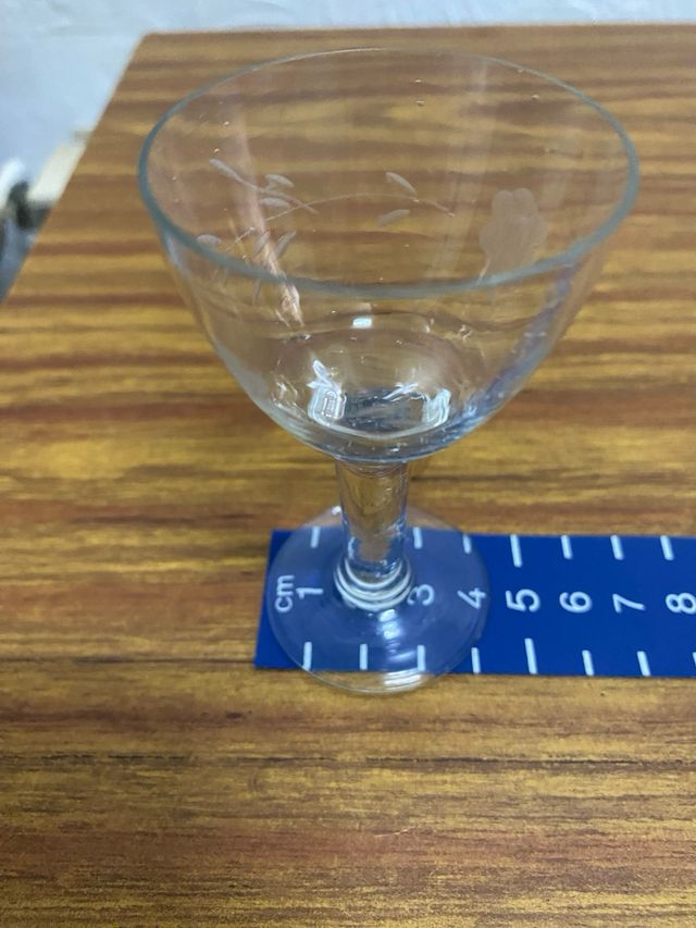 Copas cristal decoradas (11 unidades)