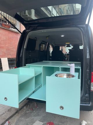 Kit camper furgoneta - Mueble cocina