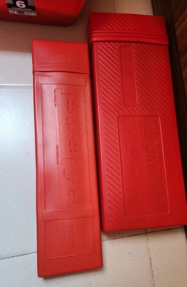 Triángulos emergencia tráfico