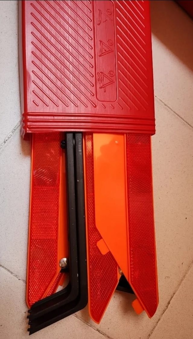 Triángulos emergencia tráfico