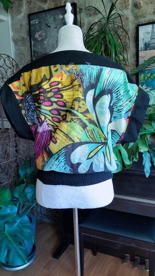 Blusa oversize Desigual