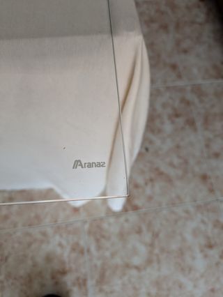Cristal mesa rectangular 
