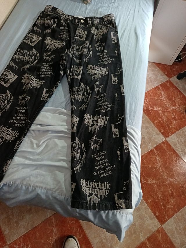 Pantalones Baggy Bershka Y2K/sk8