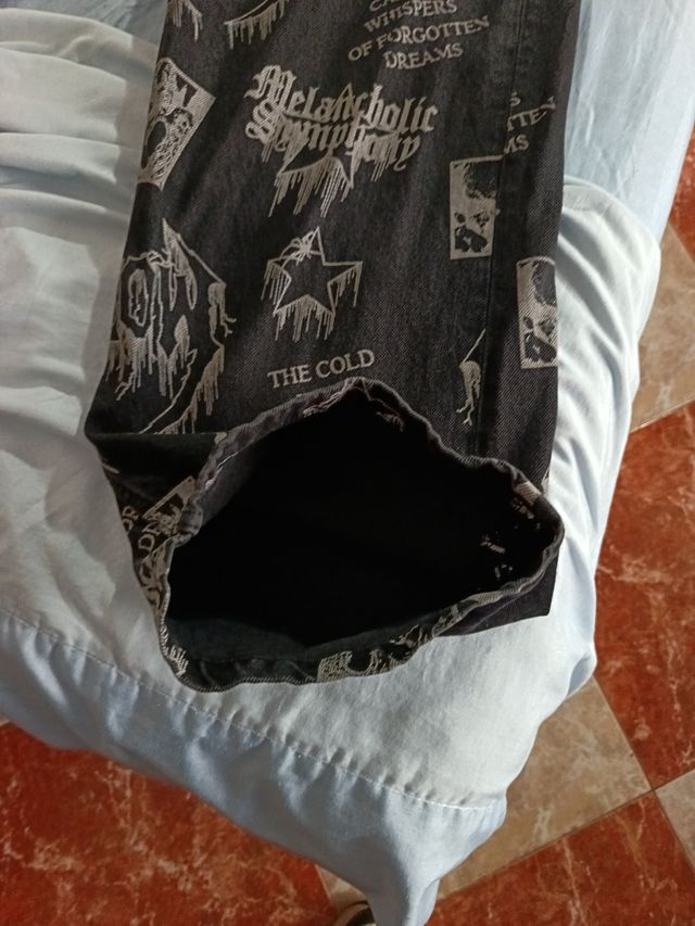 Pantalones Baggy Bershka Y2K/sk8