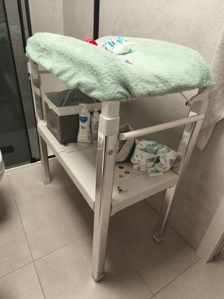 Bañera-cambiador bebé