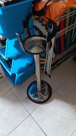 Soporte cubitera acero inoxidable