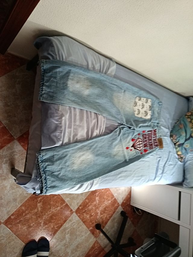 Pantalones Baggy Dngrs | Azul y2k, sk8