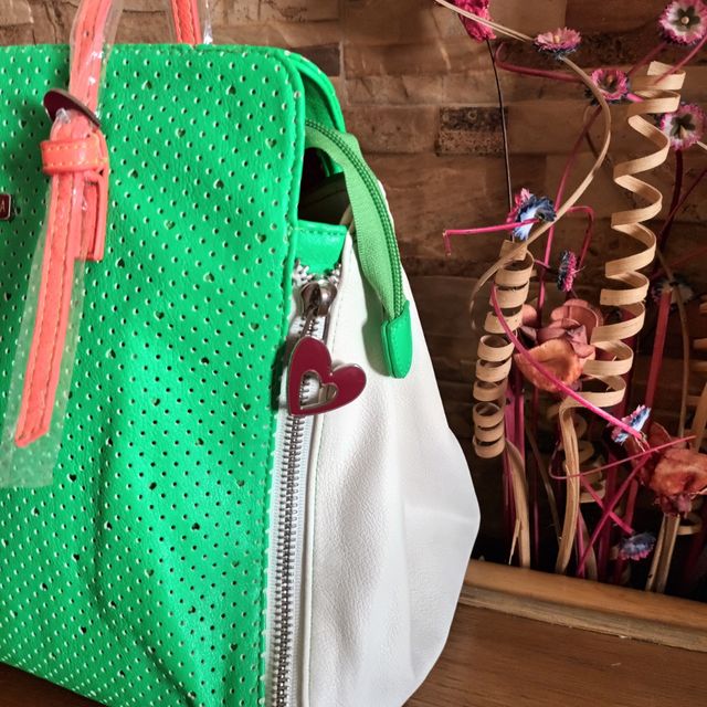 Bolso Agatha Ruiz de la Prada - Verde y Blanco