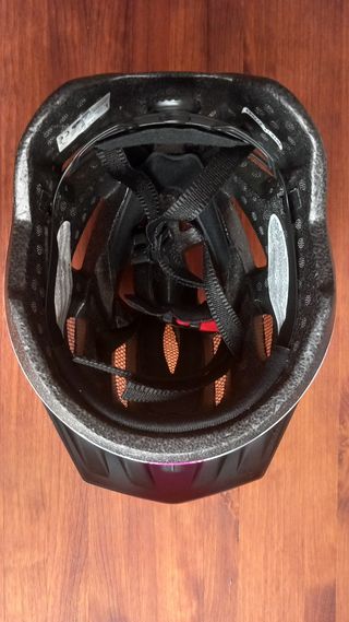 Casco bici niña c/luz LED