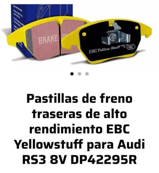 Pastillas de Freno EBC para AUDI