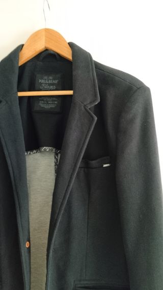 Americana negra Pull&Bear - Talla L