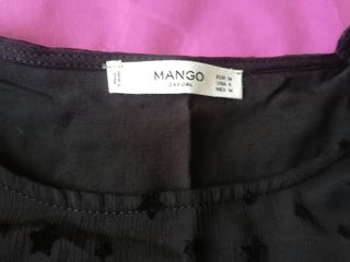 Vestido Zara talla S encaje rosa palo