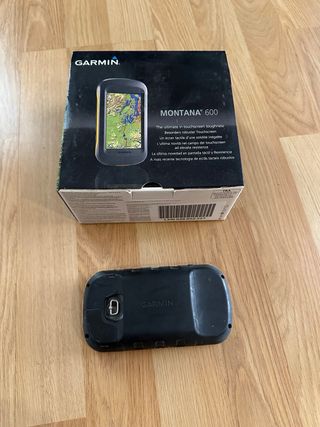 Garmin Montana 600 GPS amarillo + soporte GPS