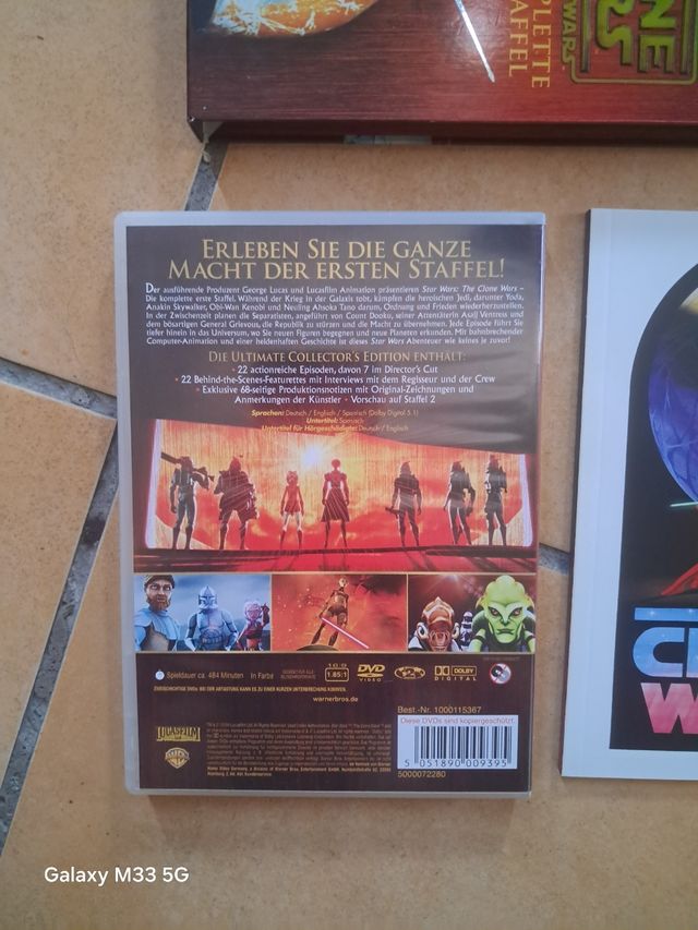 Star Wars Clone Wars - Stagione 1 DVD completo