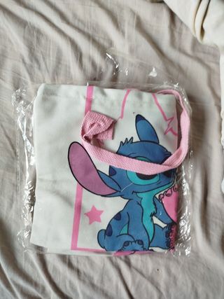 Bolso Tote Stitch - Lilo & Stitch