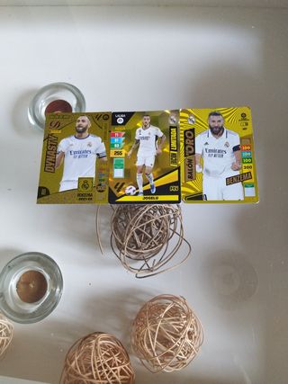 Cromos Adrenalyn: pepelu & Benzema