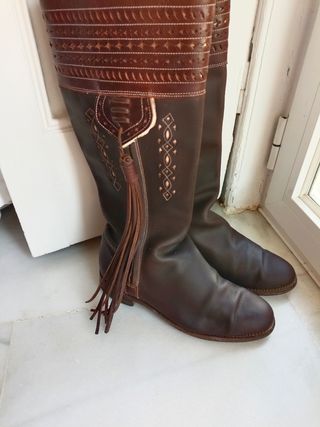 Botas Roberto Garrudo Piel Marrón 37