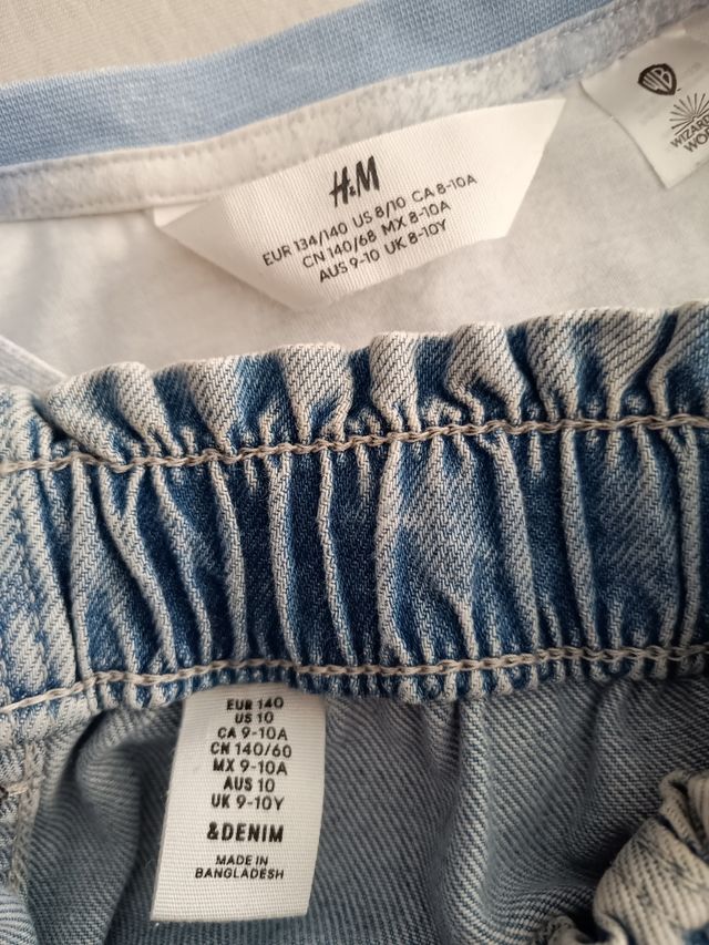 Conjunto niña top+shorts