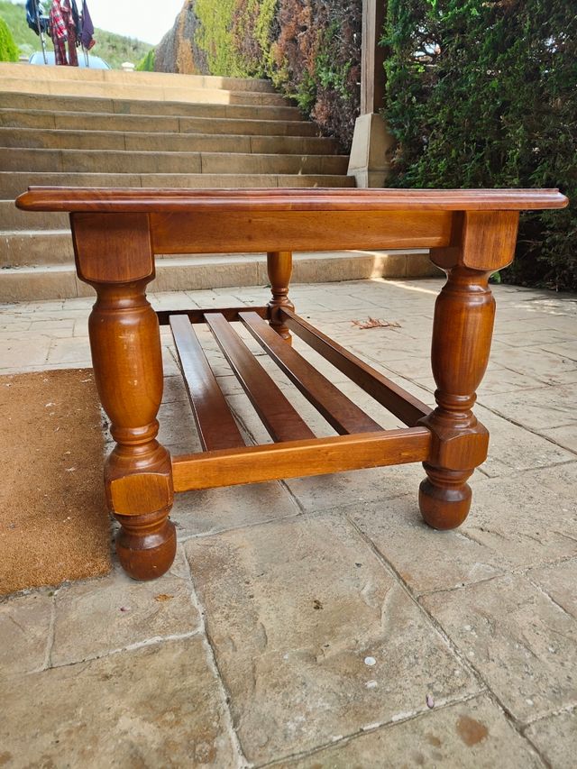 Mesa centro madera maciza