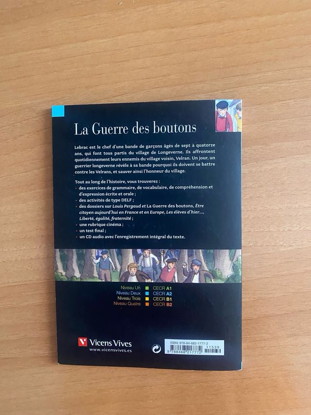 LA GUERRE DES BOUTONS (AUDIO TELECHARGEABLE)